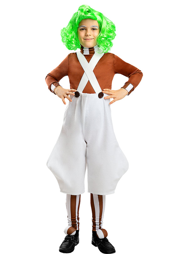 Oompa Loompa kostiumas vaikams – Charlie ir šokolado fabrikas