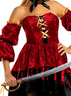 Elegantiškas korsaro piratų kostiumas moterims – Piratai