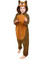 Leopardo kostiumas-kombinezonas vaikams – Gyvūnai