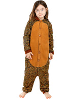 Leopardo kostiumas-kombinezonas vaikams – Gyvūnai