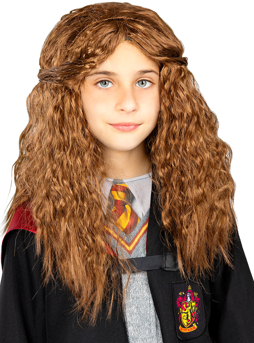 Karnavaliniai kostiumai, teminių vakarėlių apranga Hermione Granger Wig for Girls - Harry Potter - Teminis.lt #karnavaliniai kostiumai #teminiai vakareliai