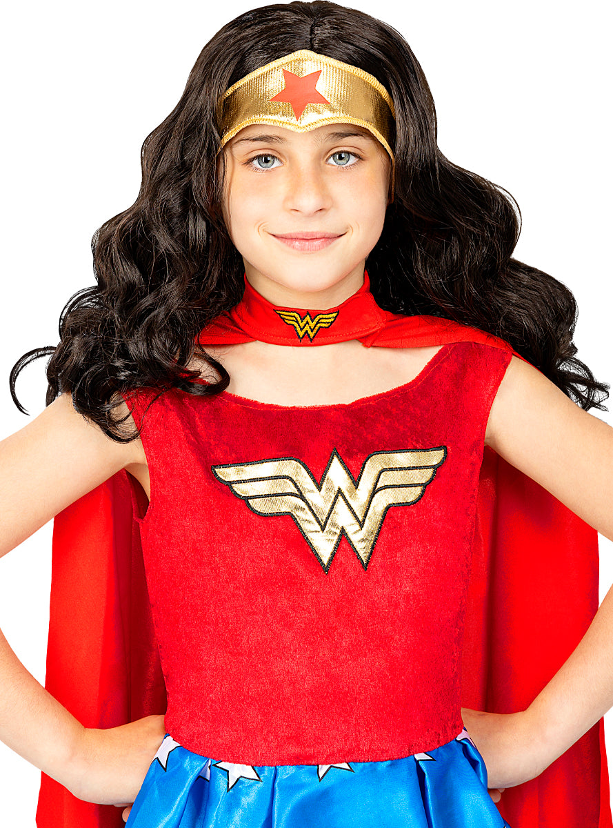 Karnavaliniai kostiumai, teminių vakarėlių apranga Wonder Woman Wig for Girls - Teminis.lt #karnavaliniai kostiumai #teminiai vakareliai