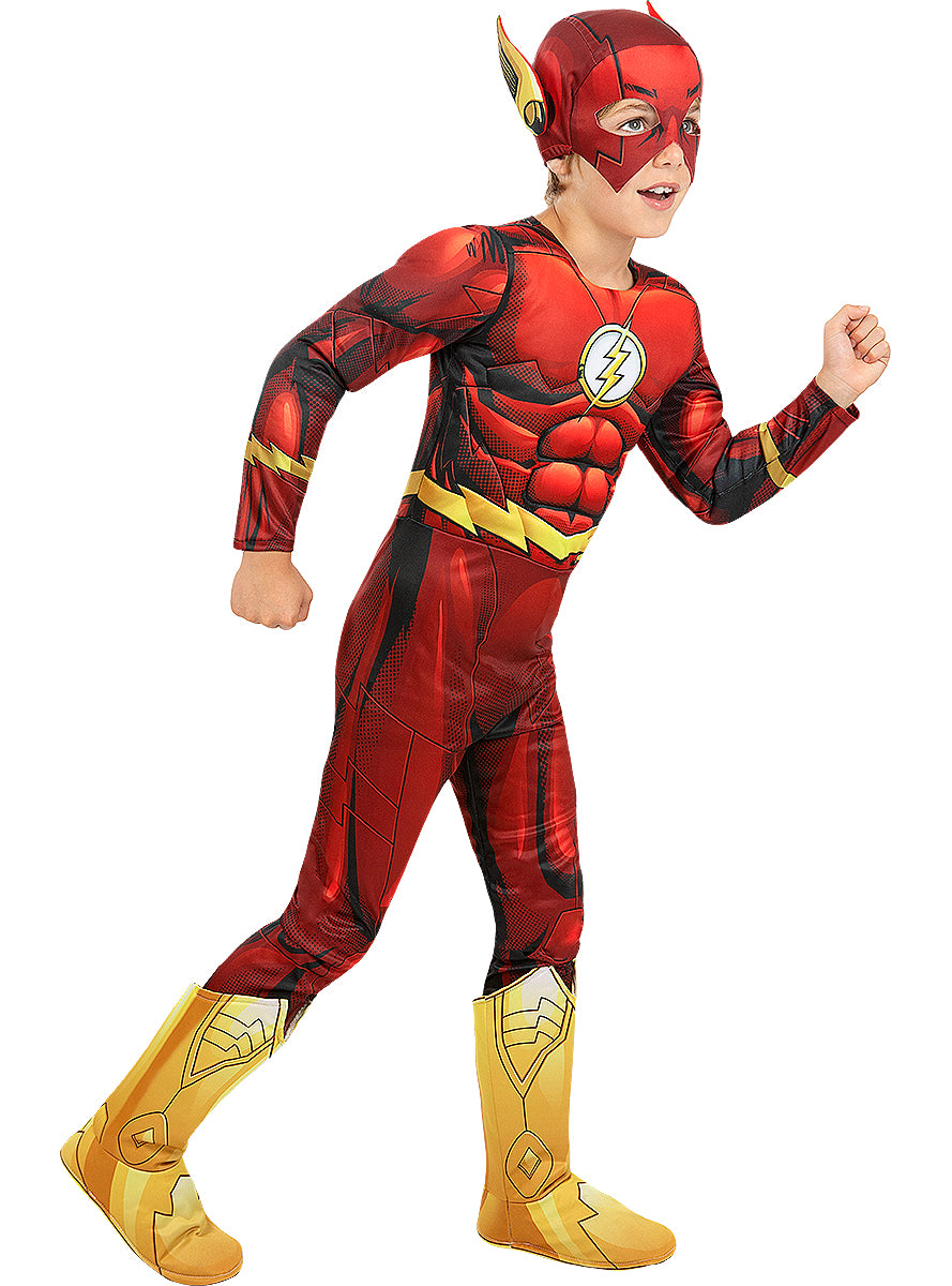 Muscular The Flash Costume for Boys - The Flash