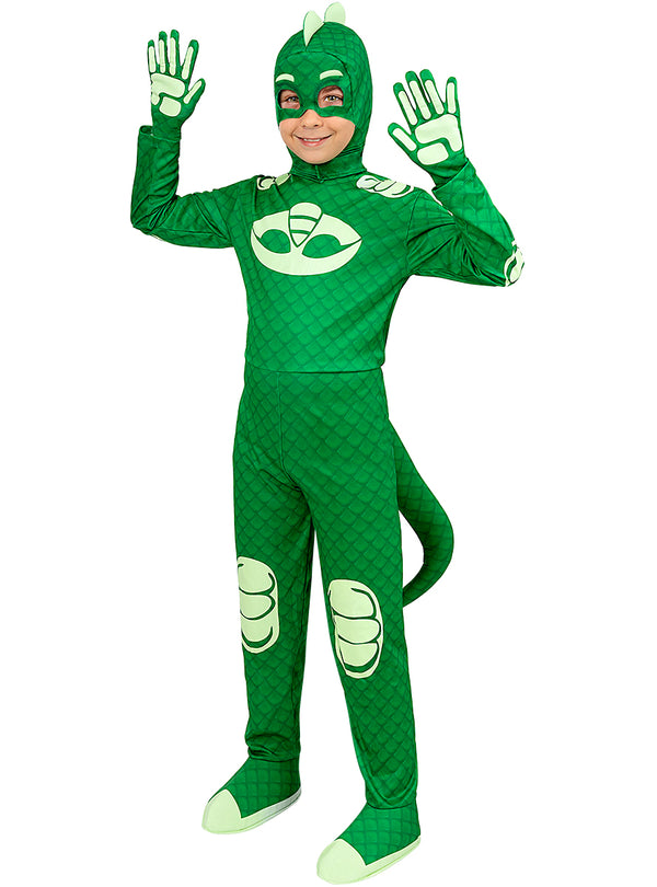 Prabangus Geko (Gekko) kostiumas vaikams – „Pižamų herojai“ (PJ Masks)