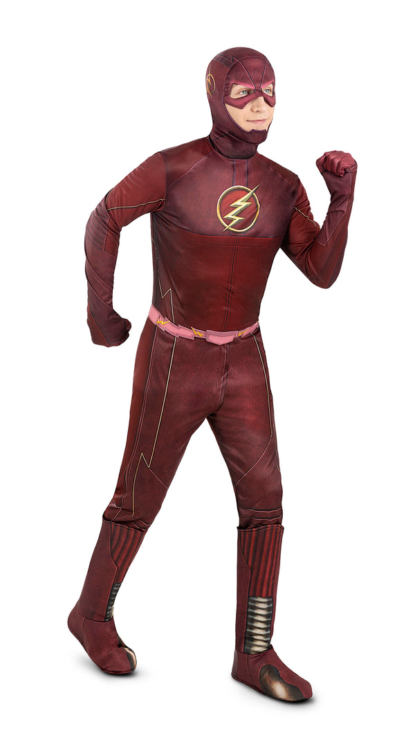 Prabangus Žaibo (The Flash) kostiumas vyrams