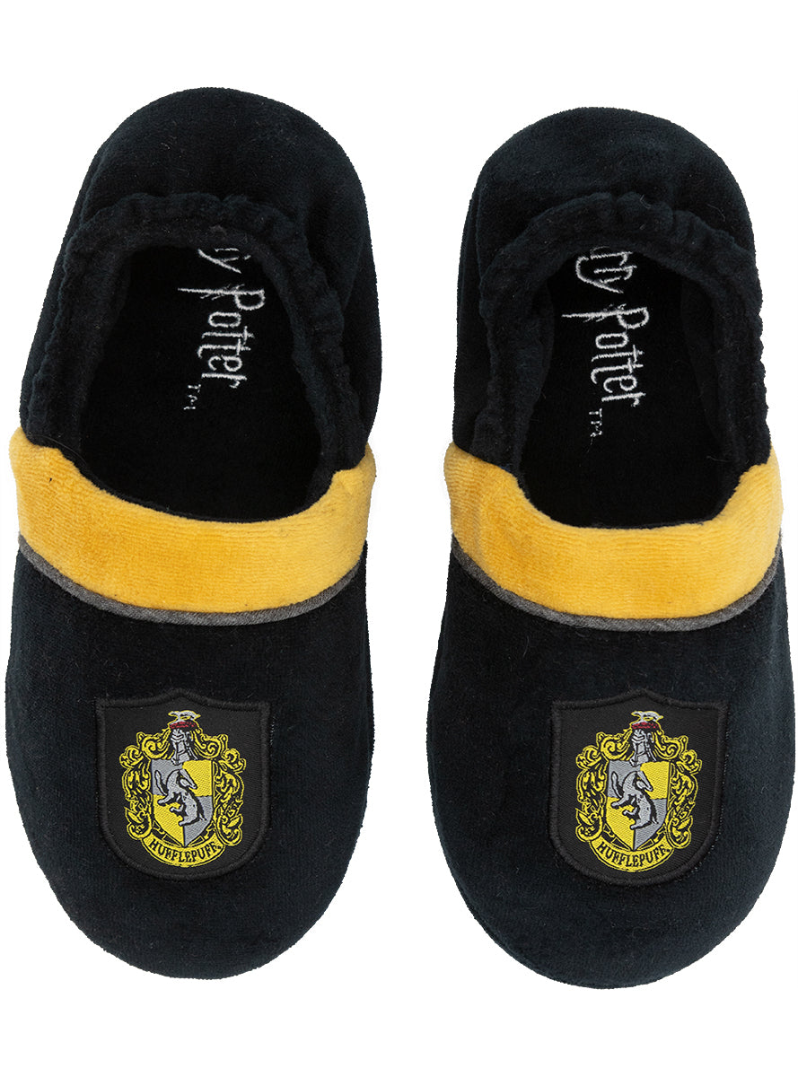 Hufflepuff Slippers for Kids - Harry Potter