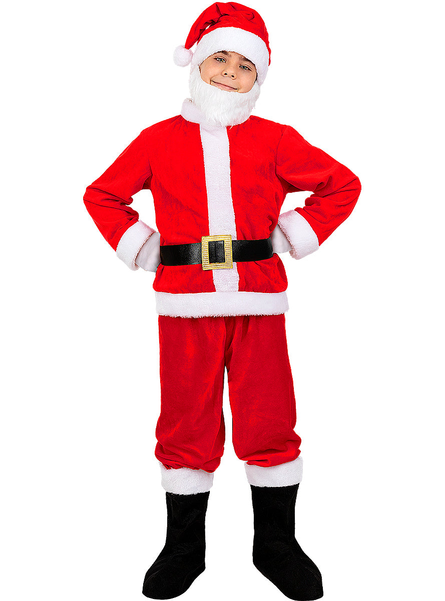 Deluxe Santa Claus Costume for Boys
