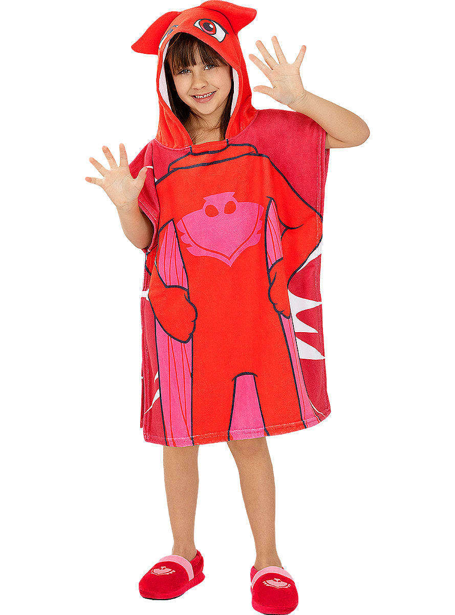 Owlette Poncho Towel for Girls - PJ Masks