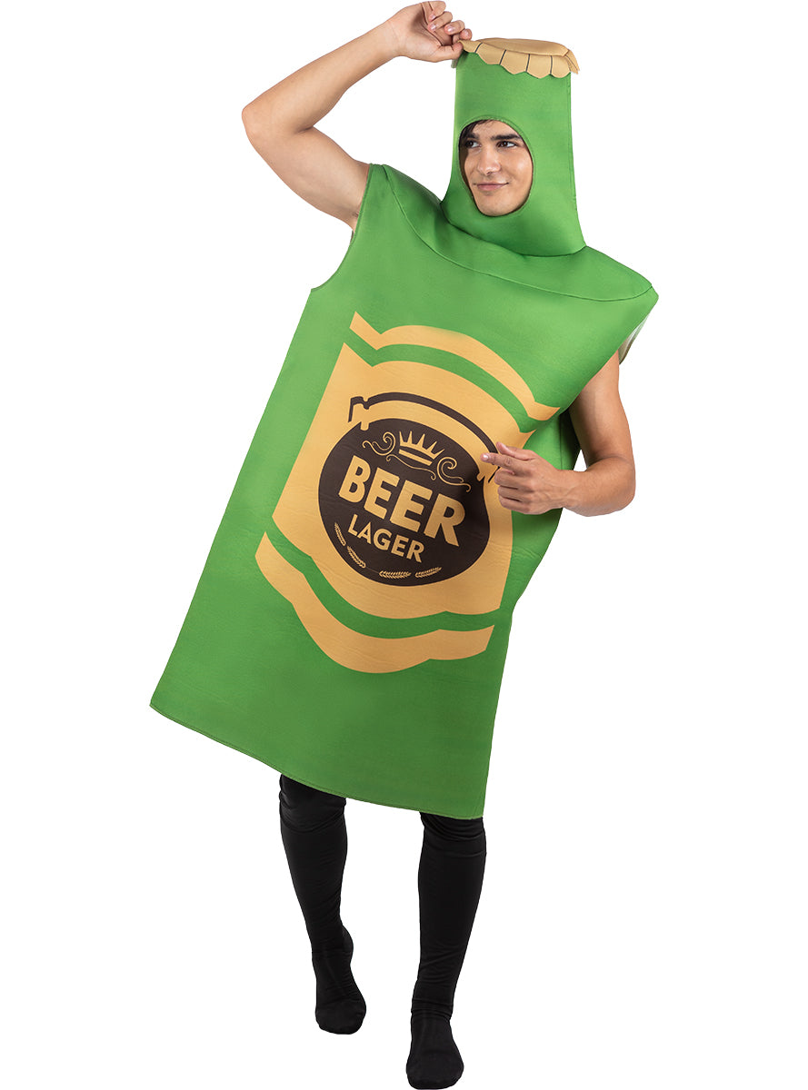 Green Bottle of Beer Costume for Adults