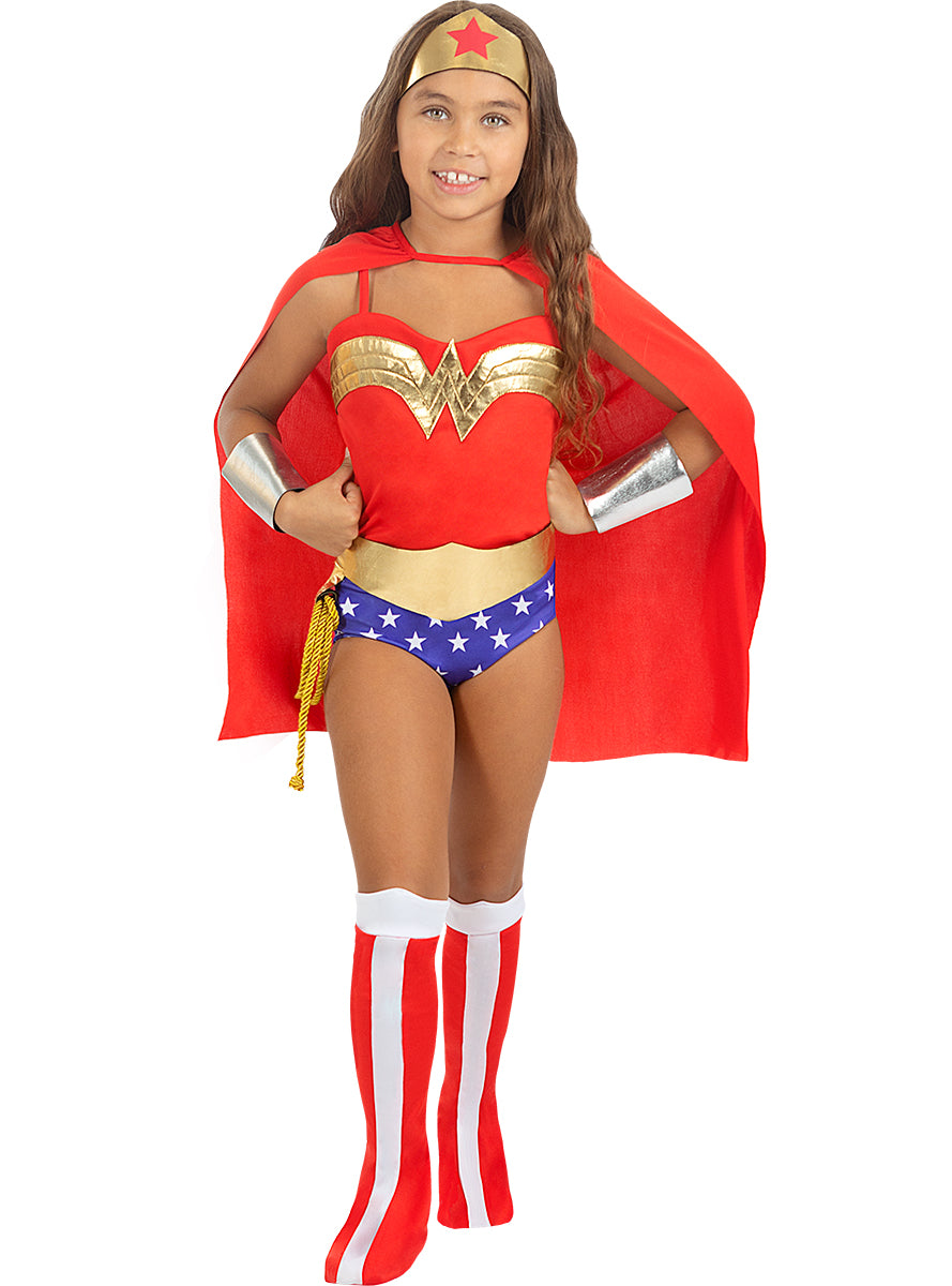Classic Wonder Woman Costume for Girls