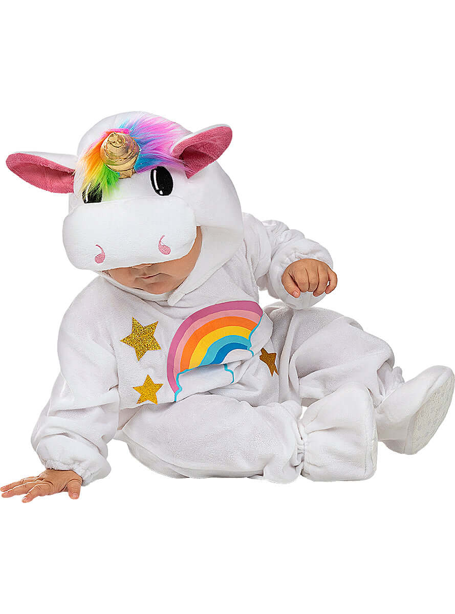 Unicorn Costume for Babies - Magical Rainbow Baby Romper
