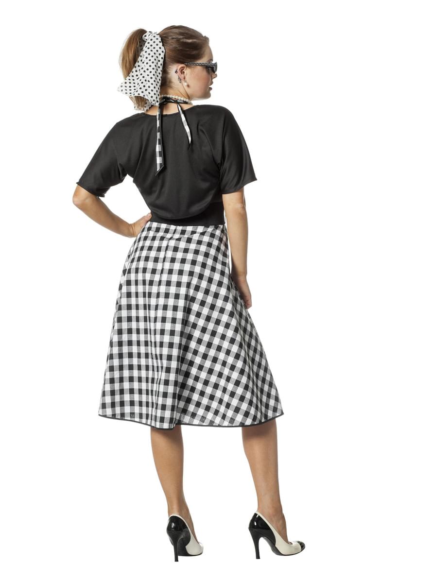50s Costume Women - Vintage Dress & Belt | Teminis.lt Teminis.lt