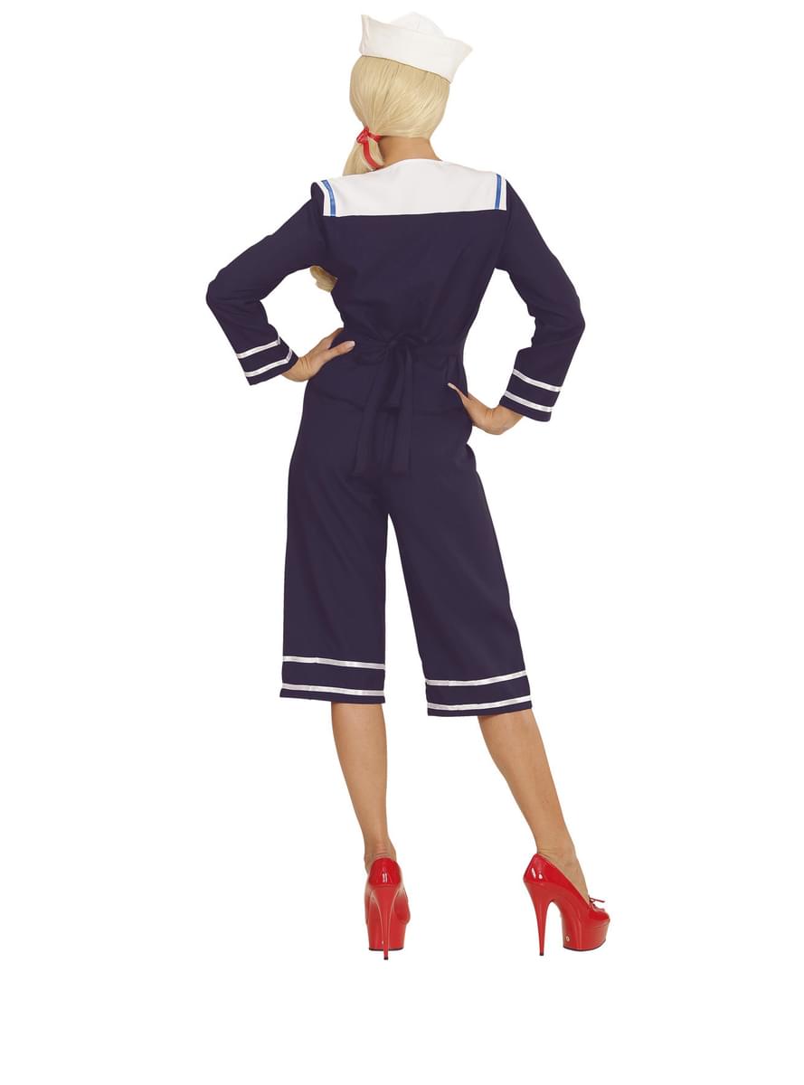 50s Sailor Costume Women - Nautical Pin-Up | Teminis.lt Teminis.lt