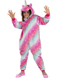 Multicolour Unicorn Onesie Costume for Kids
