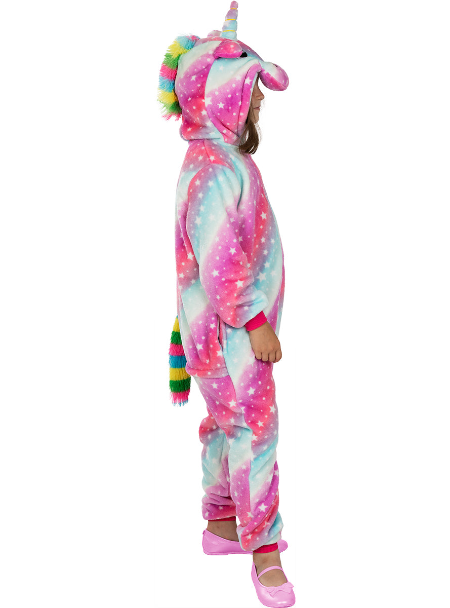 Multicolour Unicorn Onesie Costume for Kids