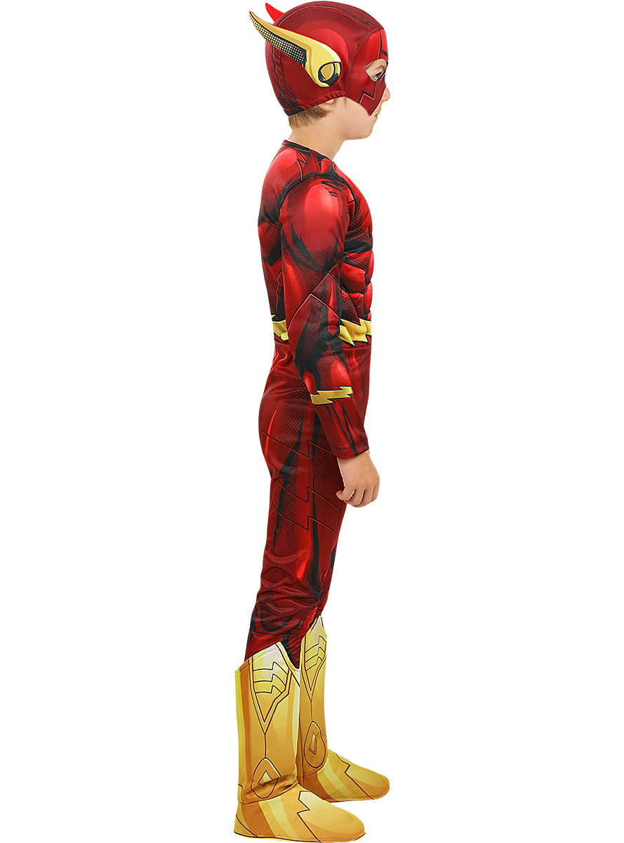 Muscular The Flash Costume for Boys - The Flash