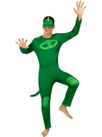 Geko (Gekko) kostiumas suaugusiesiems – „Pižamų herojai“ (PJ Masks)