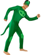 Geko (Gekko) kostiumas suaugusiesiems – „Pižamų herojai“ (PJ Masks)