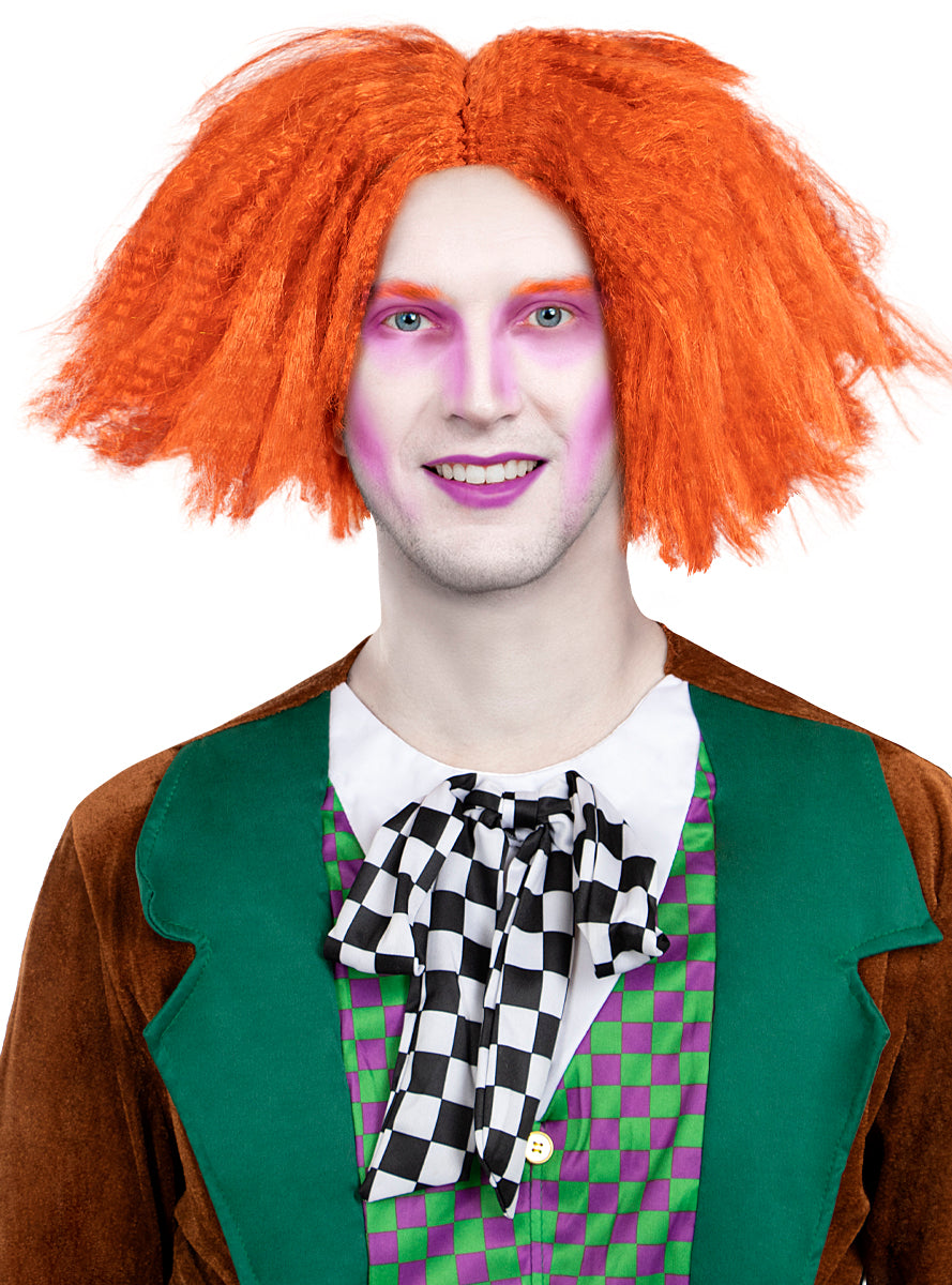 Karnavaliniai kostiumai, teminių vakarėlių apranga Mad Hatter Wig for Adults - Teminis.lt #karnavaliniai kostiumai #teminiai vakareliai