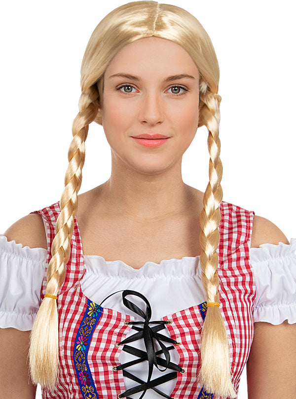 Oktoberfesto perukas moterims – Oktoberfesto aksesuarai