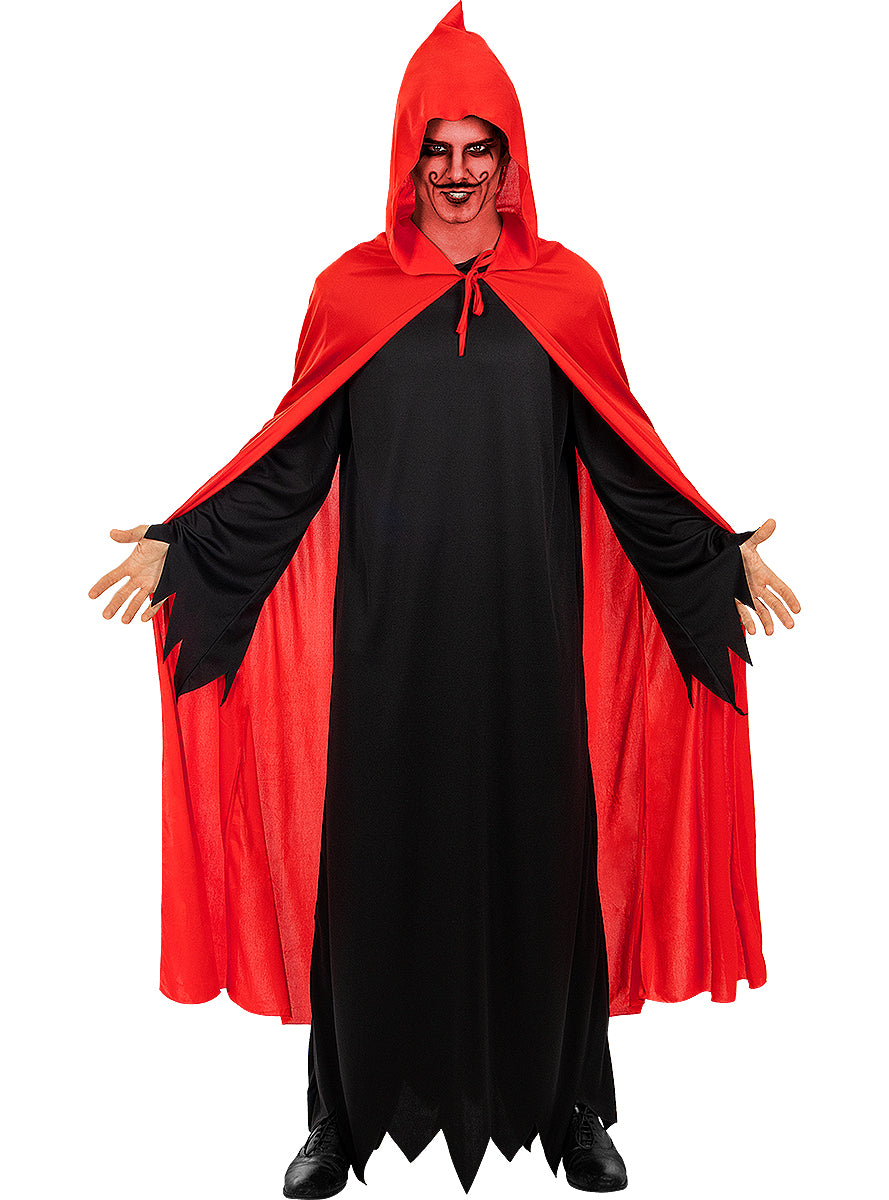 Red Devil Cape for Adults