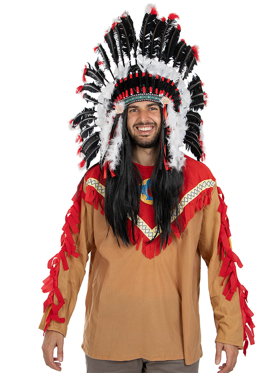 Deluxe Indian Feather Headdress