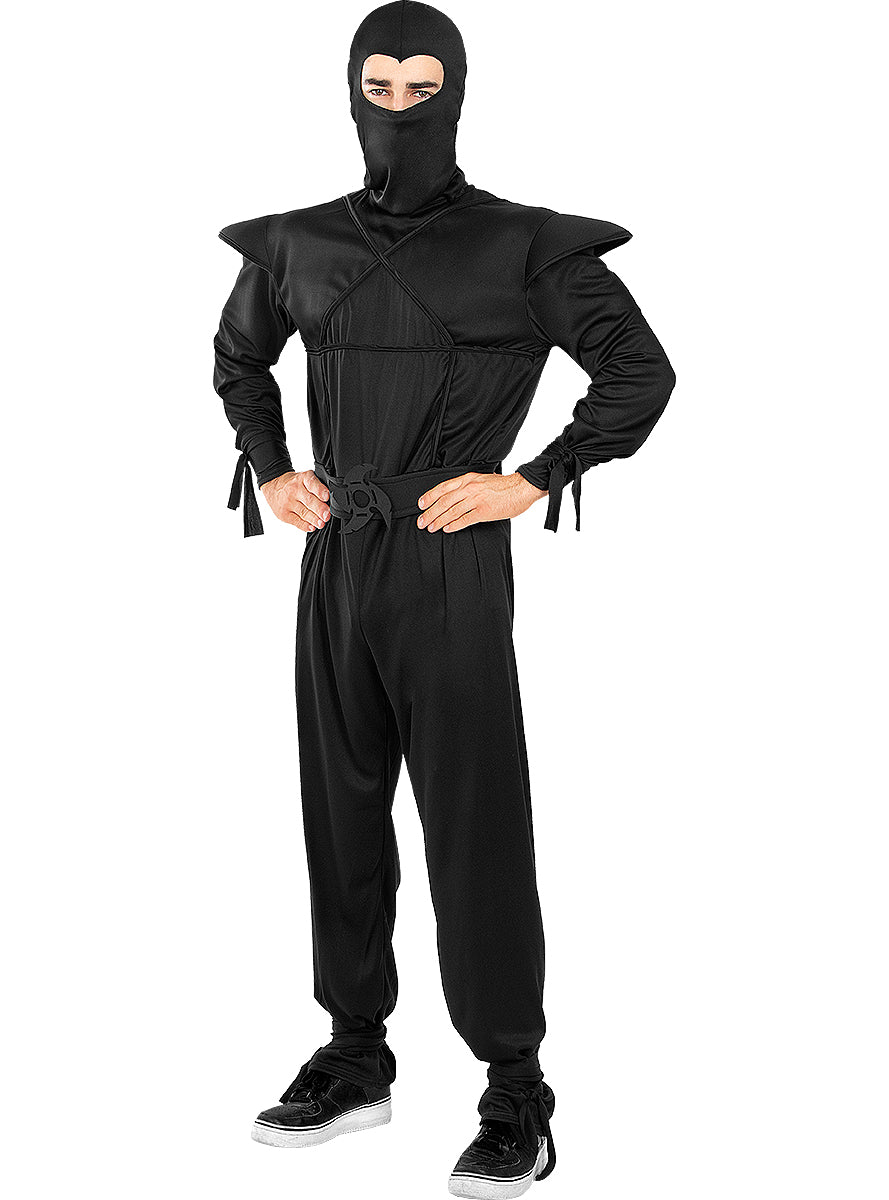 Ninja Costume for Adults in Black