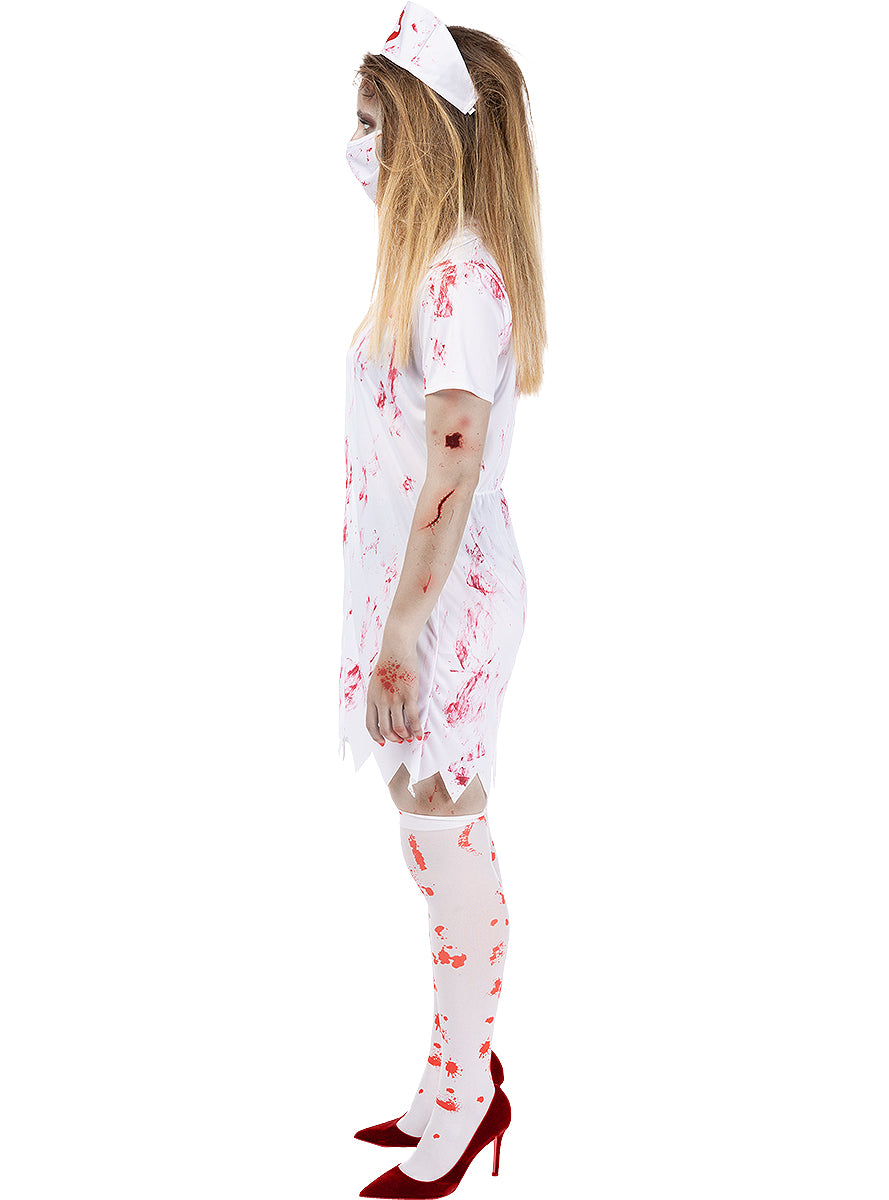 Zombie Nurse Costume for Women
