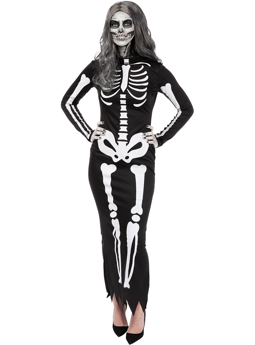 Elegant Skeleton Costume for Women