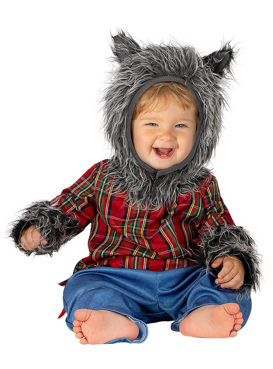 Werewolf Costume for Babies - Adorable Wolf Cub Romper
