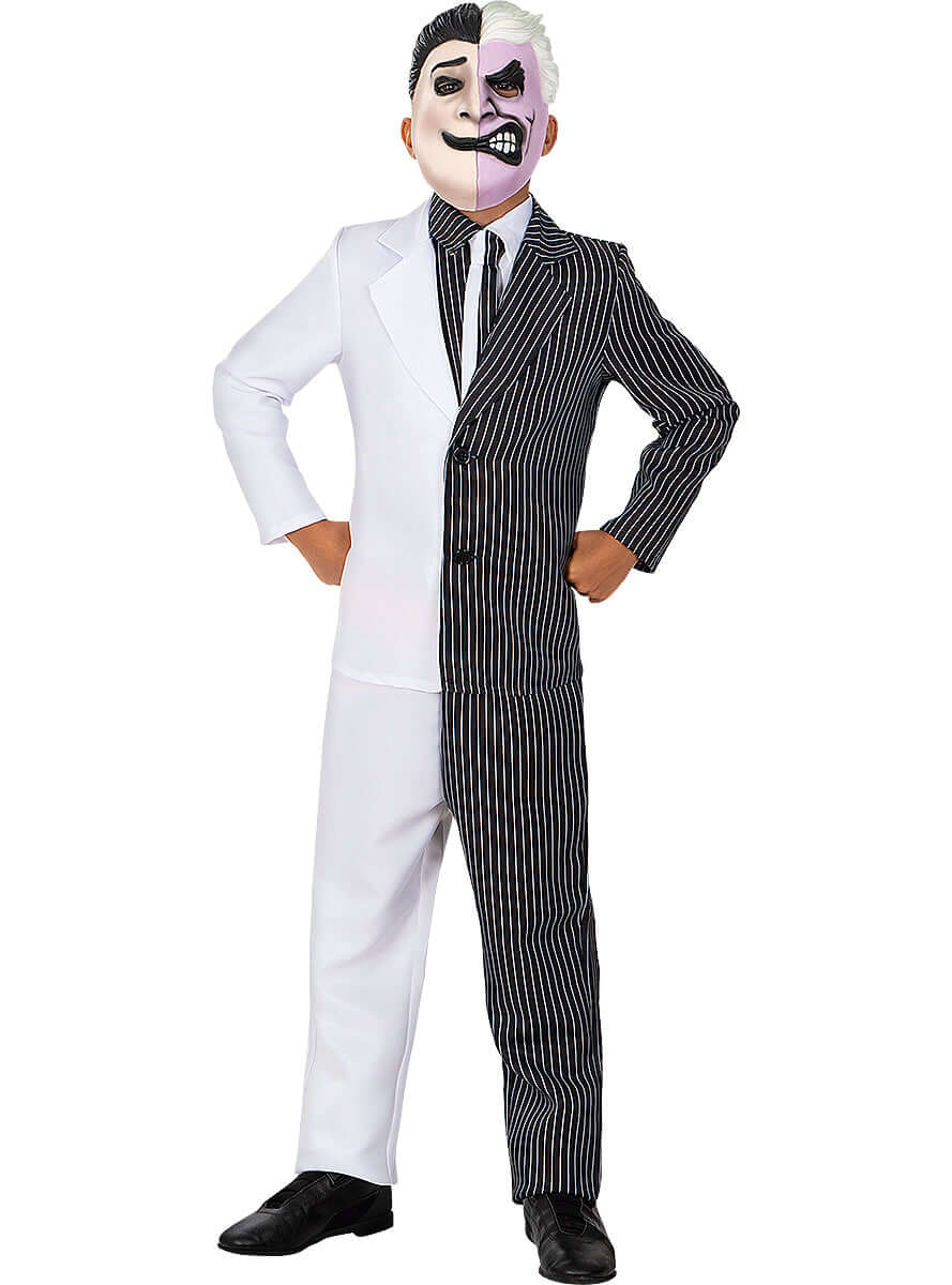 Dviveidis DC komiksų kostiumas vaikams – oficialus Betmeno piktadarys