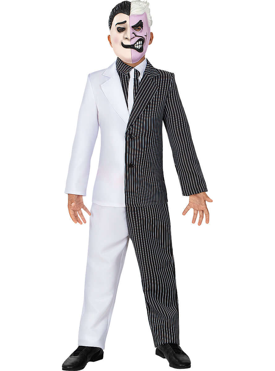 Dviveidis DC komiksų kostiumas vaikams – oficialus Betmeno piktadarys