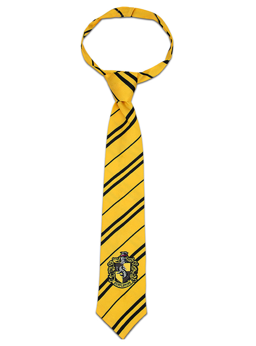 Karnavaliniai kostiumai, teminių vakarėlių apranga Harry Potter Hufflepuff Tie for Kids - Teminis.lt #karnavaliniai kostiumai #teminiai vakareliai
