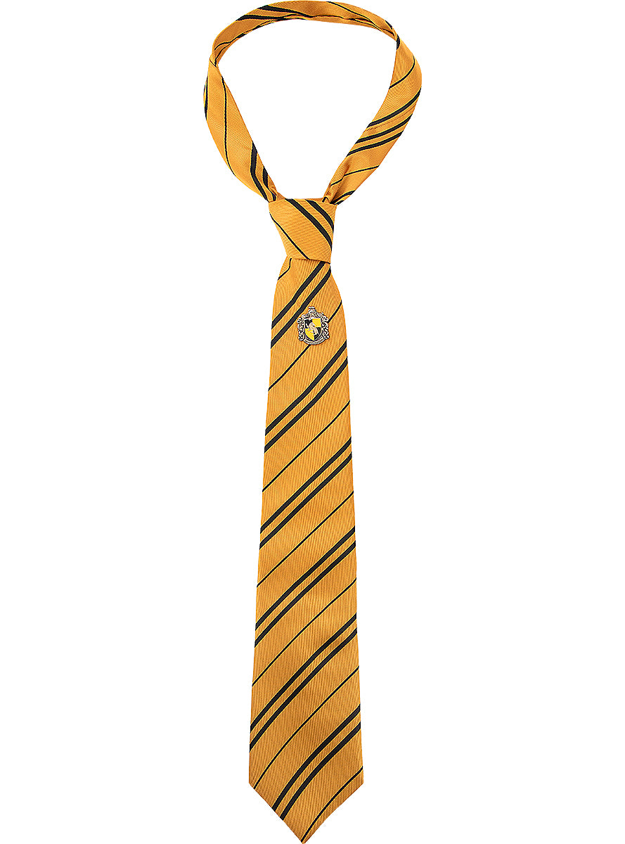 Karnavaliniai kostiumai, teminių vakarėlių apranga Harry Potter Hufflepuff Tie and Pin - Teminis.lt #karnavaliniai kostiumai #teminiai vakareliai