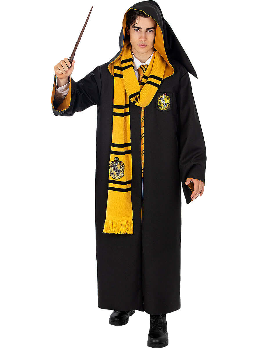 Hufflepuff chalato replika suaugusiems – oficialus deimantinis leidimas