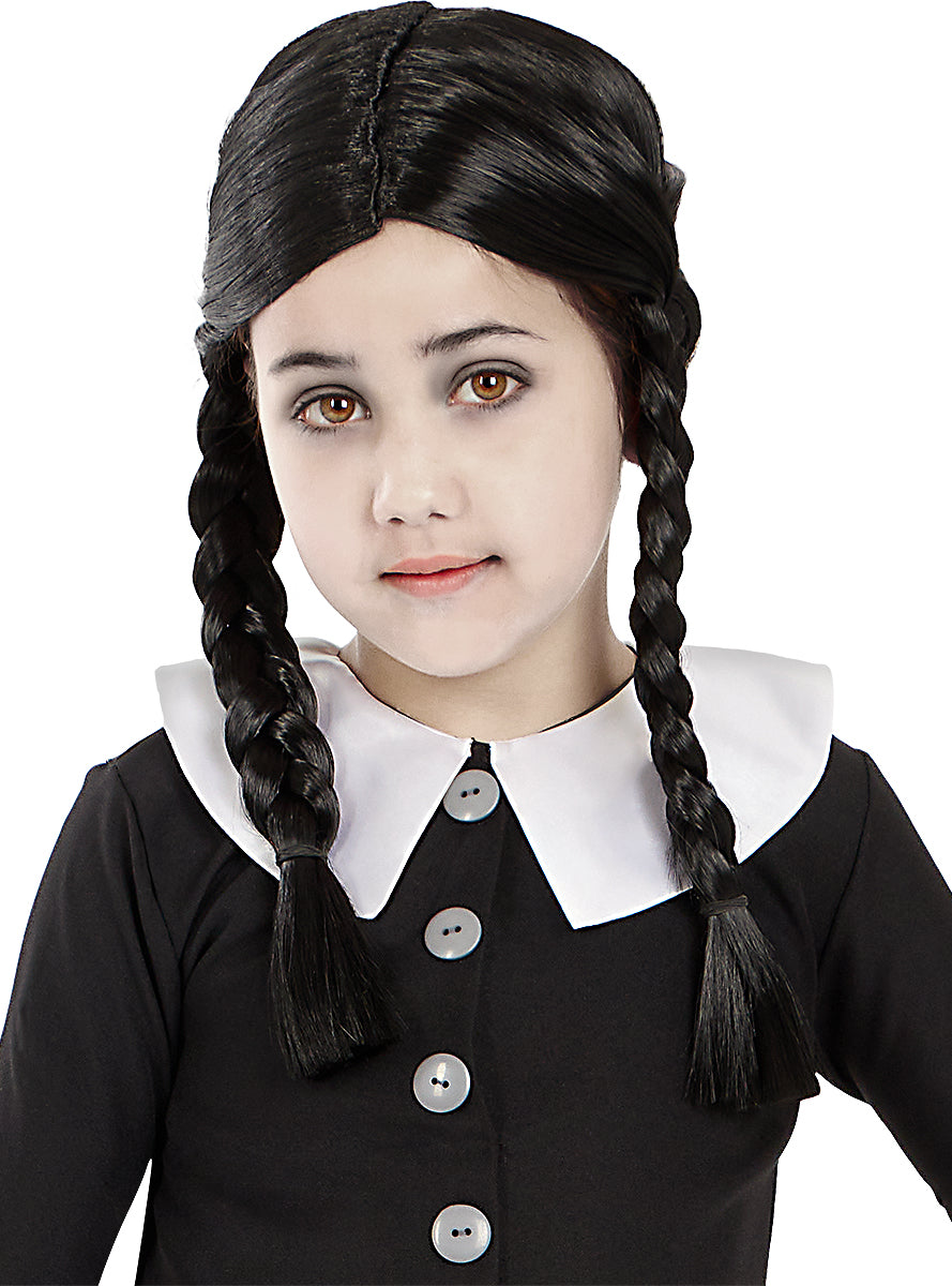 Wednesday Addams Wig for Girls - The Addams Family