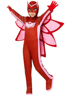 Prabangus Alutės (Owlette) kostiumas mergaitėms – „Pižamų herojai“ (PJ Masks)