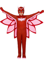 Prabangus Alutės (Owlette) kostiumas mergaitėms – „Pižamų herojai“ (PJ Masks)
