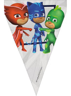 Gimtadienio vakarėlio vėliavėlė – „Pižamų herojai“ (PJ Masks)