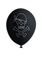 8 piratų balionai – šventės dekoracija
