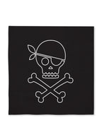 Piratų servetėlės 33 x 33 cm – vakarėlio dekoracijos