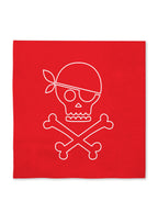 Piratų servetėlės 33 x 33 cm – vakarėlio dekoracijos