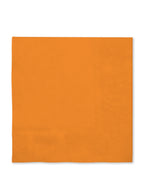 16 Oranžinių servetėlių 33x33 cm – šventinė dekoracija