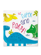 Dinozaurų servetėlės 33 x 33 cm – vakarėlio dekoracijos