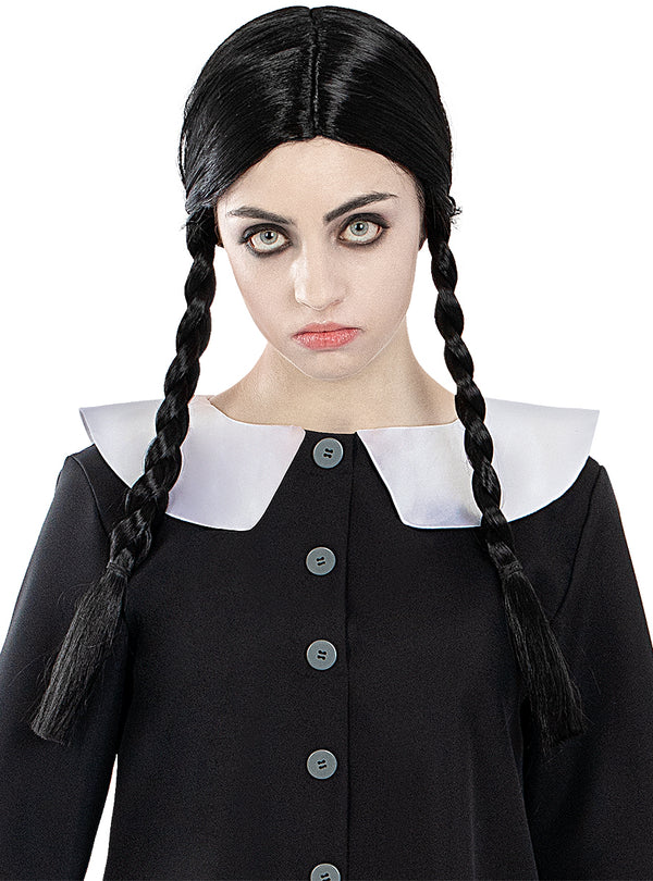 Wednesday Adams perukas moterims