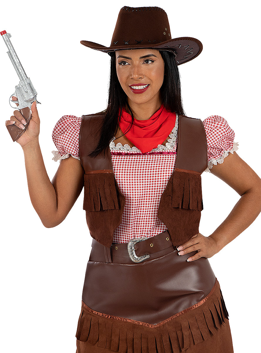 Deluxe Cowgirl Costume for Women