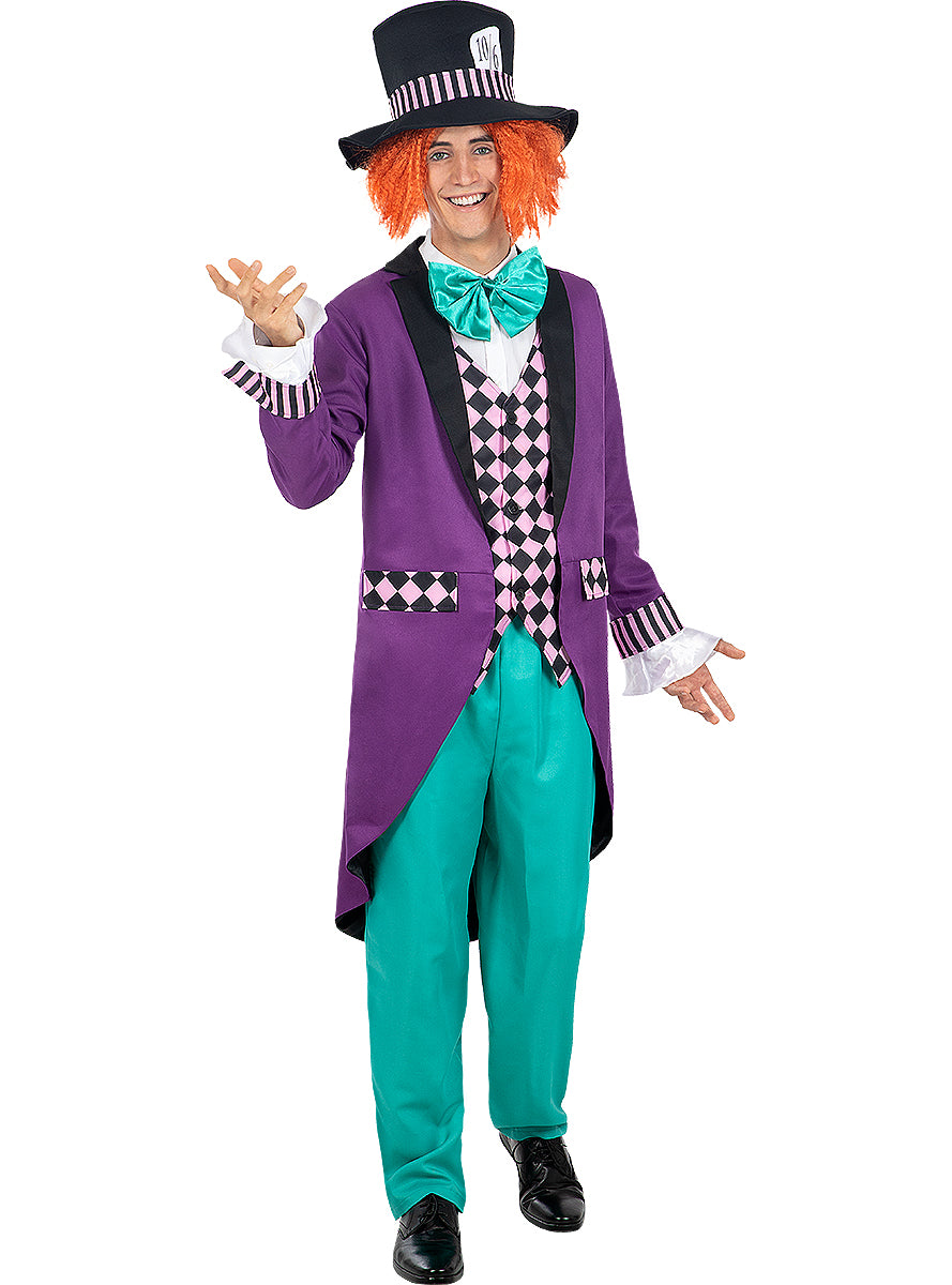 Karnavaliniai kostiumai, teminių vakarėlių apranga Mad Hatter Costume for Men - Teminis.lt #karnavaliniai kostiumai #teminiai vakareliai