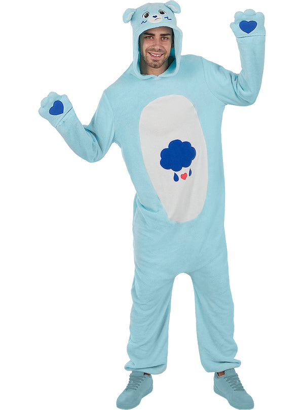 Lokelio Niurzglio (Grumpy Bear) kostiumas suaugusiesiems – „Laimės lokiukai“ (The Care Bears)
