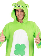 Sėkmės lokiuko (Good Luck Bear) kostiumas suaugusiesiems – „Laimės lokiukai“ (The Care Bears)