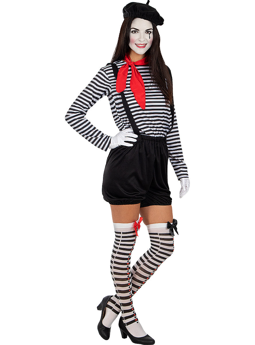 Mime Costume for Women